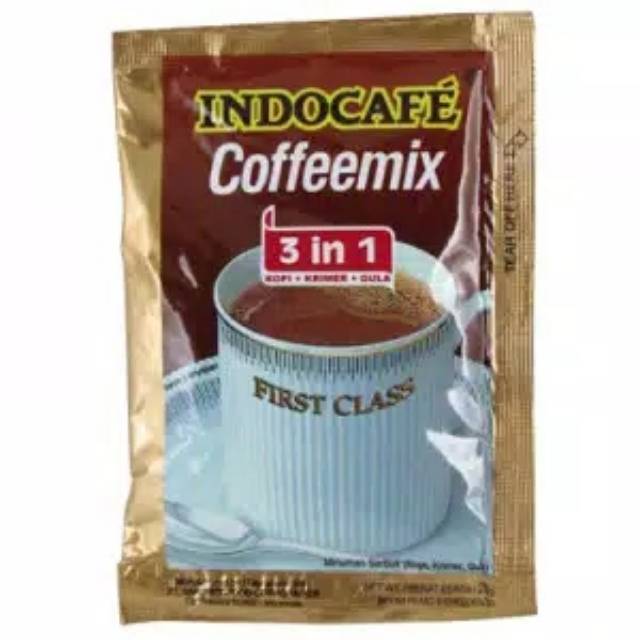 

Indocafe Coffeemix 3 in 1 - Netto 10 bks x 20 gr