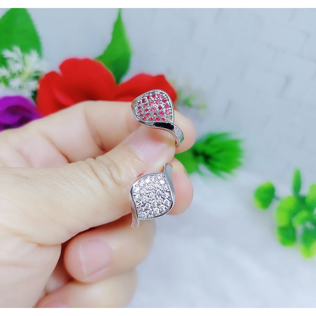 Cincin xuping permata lapis emas A60-A61