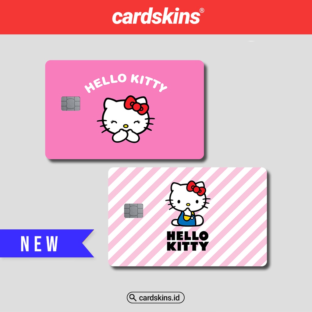 HELLO KITTY | GARSKIN / STICKER KARTU ATM / SKIN KARTU ATM / DEBIT / CREDIT / EMONEY / FLAZZ | CARDSKINS