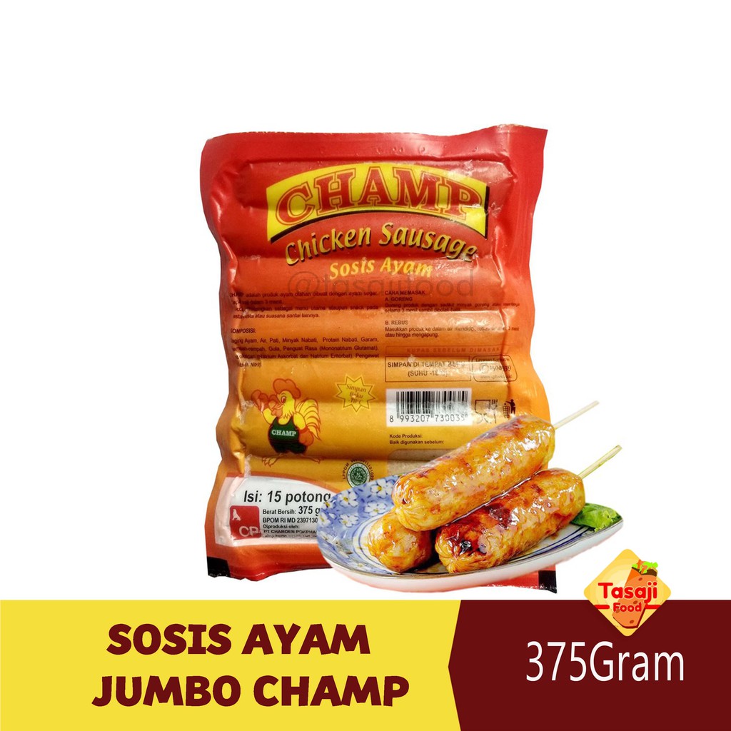

New Sosis Ayam Champ 375 Gram