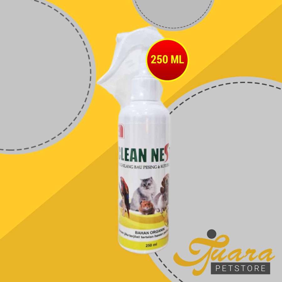 Pengilang Bau Organik Aman Clean Nest Spray 250ml