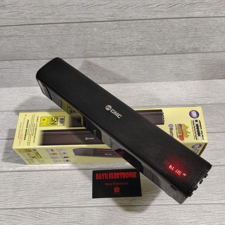 Speaker Portable Bass Bluetooth GMC 881B Spiker USB Memory