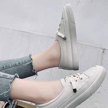 SW48 Sepatu Sneakers Import Wanita Korea Fashion Kanvas Sport Shoes COD Original