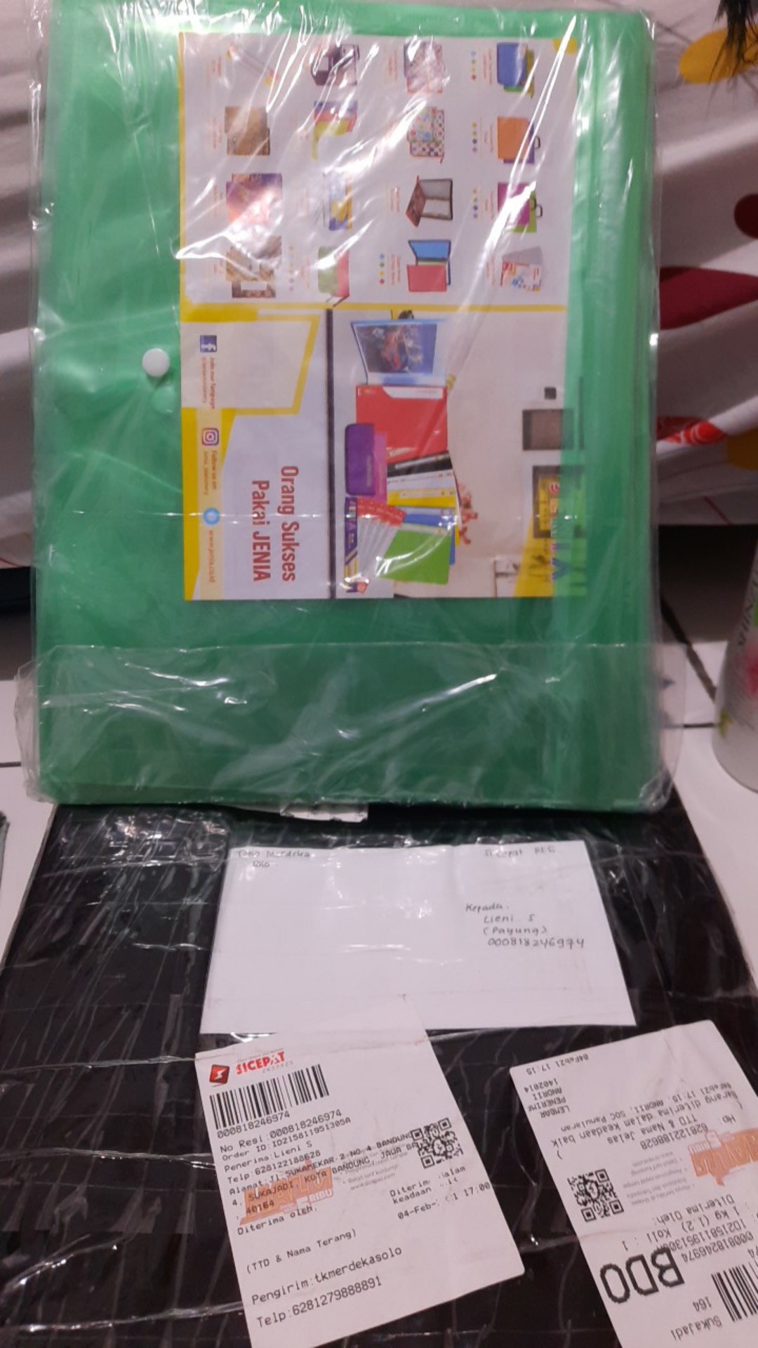 Payung Kapal Lipat 3 321kbc Motif