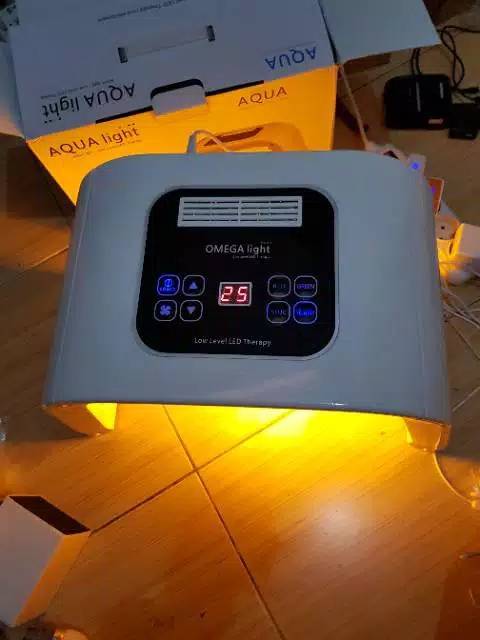 Lampu LED omega/ lampu facial masker led pdt light/ omega light aqua light 7 warna/