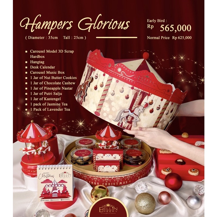 

BELLIN BAKERY CHRISTMAS HAMPERS GLORIOUS