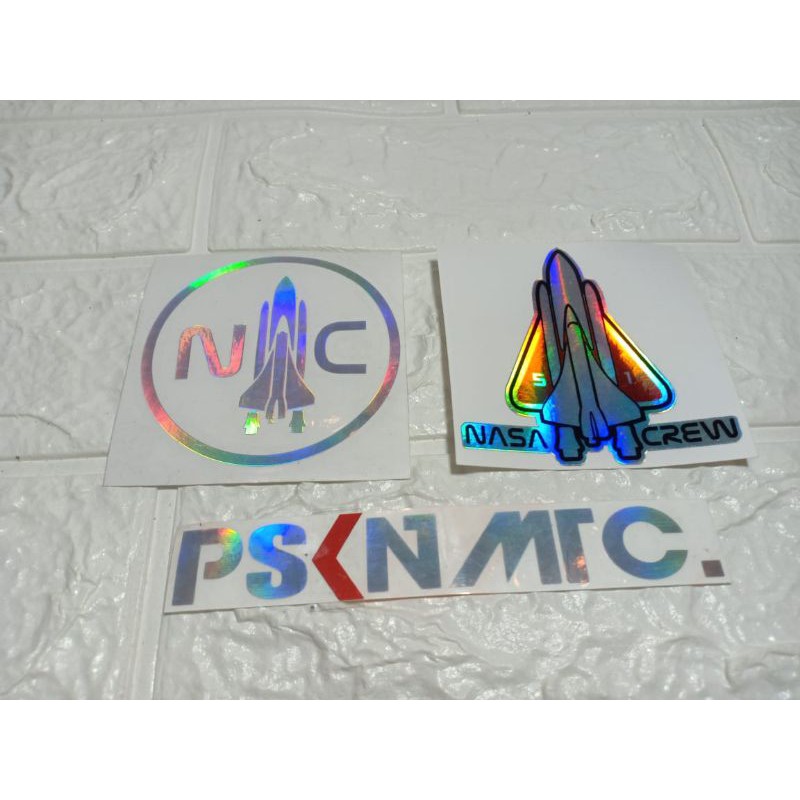 

stiker NASA CREW PSKNMTC nmax