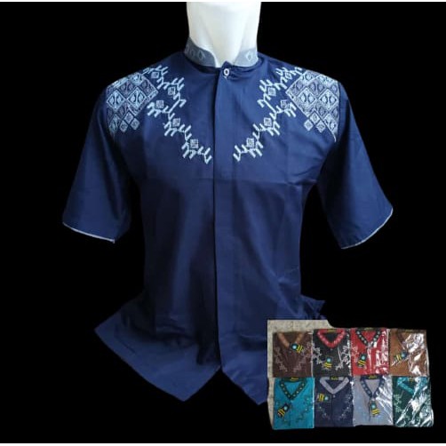 super murah baju koko warna bahan katun /baju koko warna bahan supernova/best seller/COD