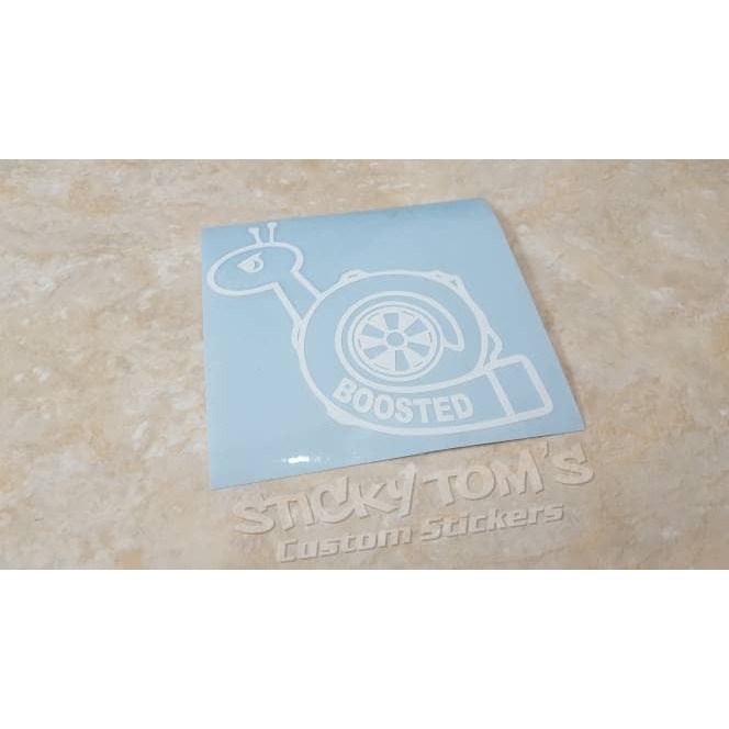 STICKER JDM KEONG TURBO BOOSTED SNAIL DECAL STIKER  Jagonya Stiker