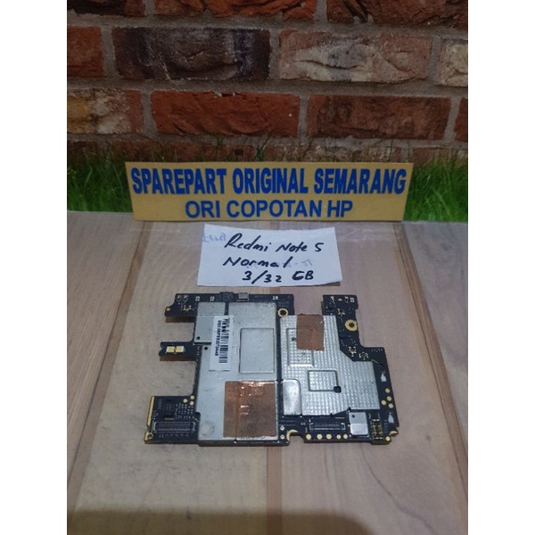 SPAREPART HP ORI COPOTAN MESIN NYALA NORMAL XIAOMI REDMI NOTE 5 RAM 3 GB