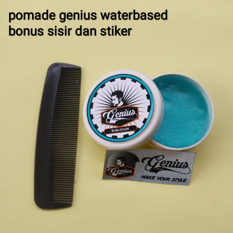 POMADE MURAH POMADE LOKAL POMADE GENIUS WATERBASED AROMA BABELGUM