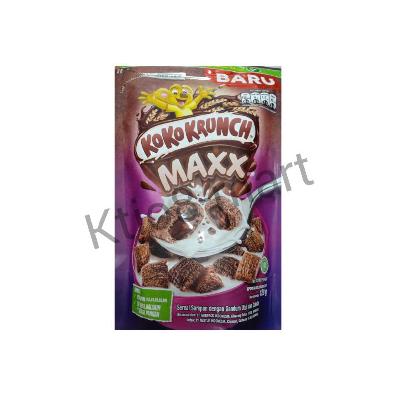 

Nestle - Koko Krunch Maxx 120gr/Koko Krunch Maxx sereal/gandum utuh dan coklat