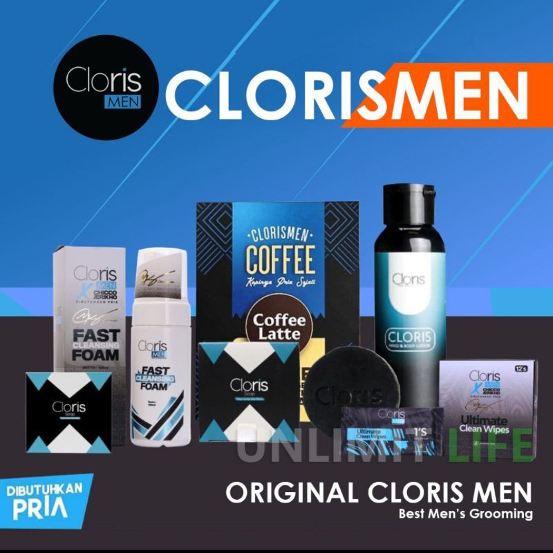 Perawatan pria clorismen / clorismen / sabun muka clorismen / hand body clorismen / coffe clorismen