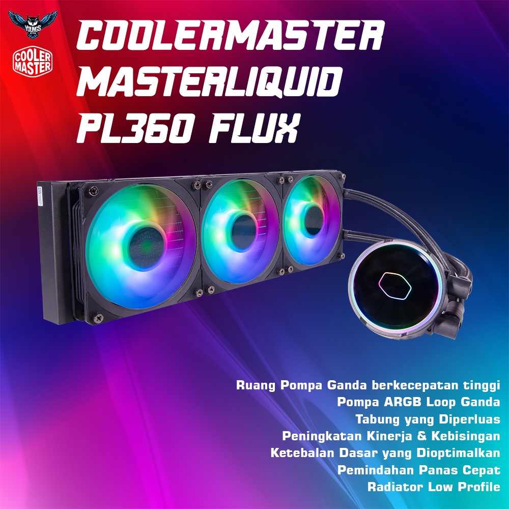 COOLER MASTER Masterliquid PL360 Flux | AIO Watercooling