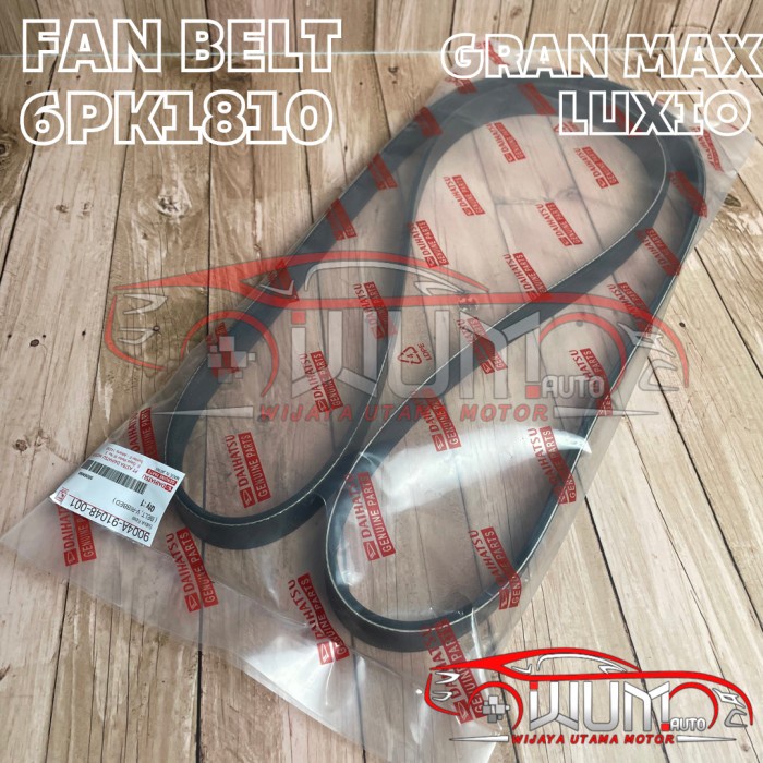 FAN BELT VAN BELT TALI KIPAS LUXIO GRANMAX GRAND MAX AC P/S 6PK1810 AC POWER STEERING