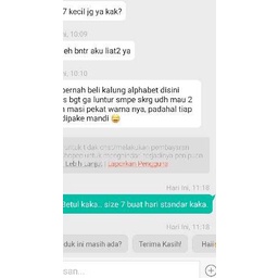 ✳ Kalung Huruf Titanium | Huruf Kecil | Kalung Abjad Super Premium Titanium Antikarat ☂