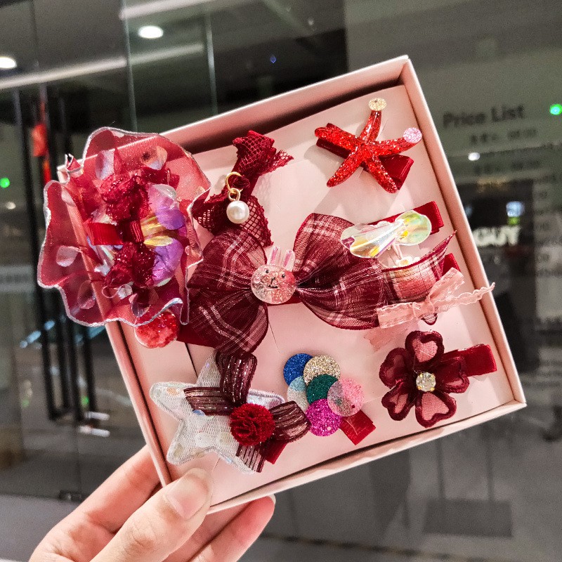 Packet Jepitan Princess Anak Hadiah Ulang Tahun Jepitan rambut Aneka Motif Premium Quality