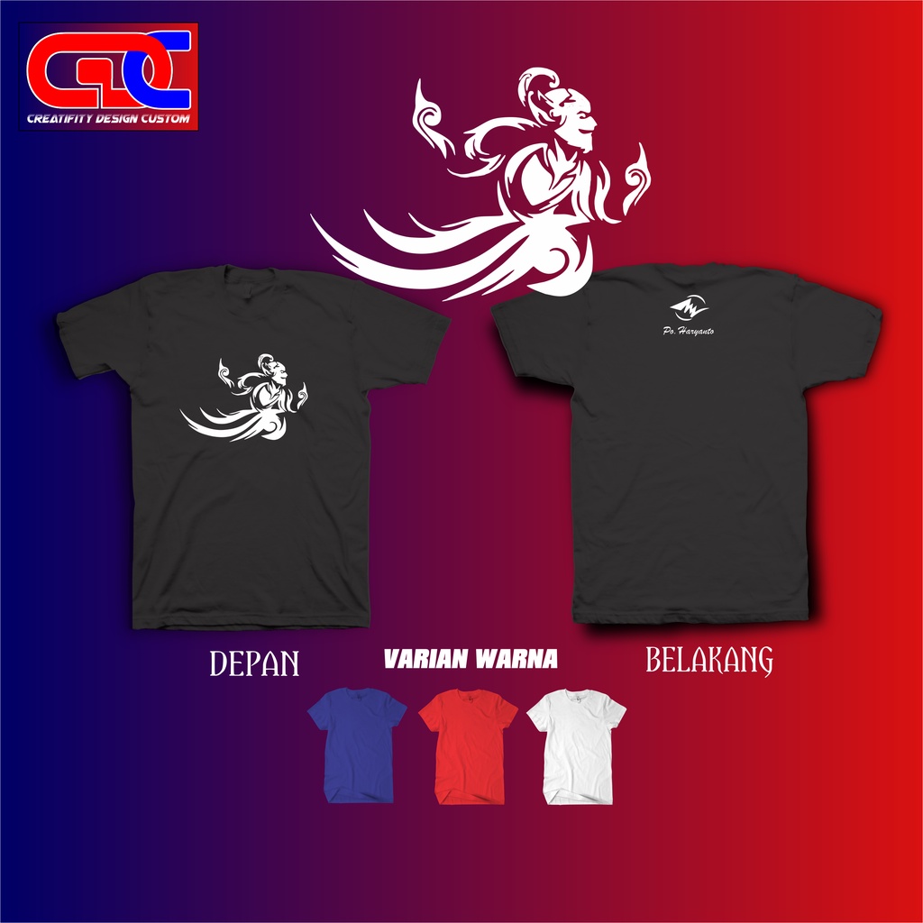 [BISA COD] KAOS BAJU PO HARYANTO WAYANG PREMIUM - KAOS BISMANIA - KAOS DISTRO BUS