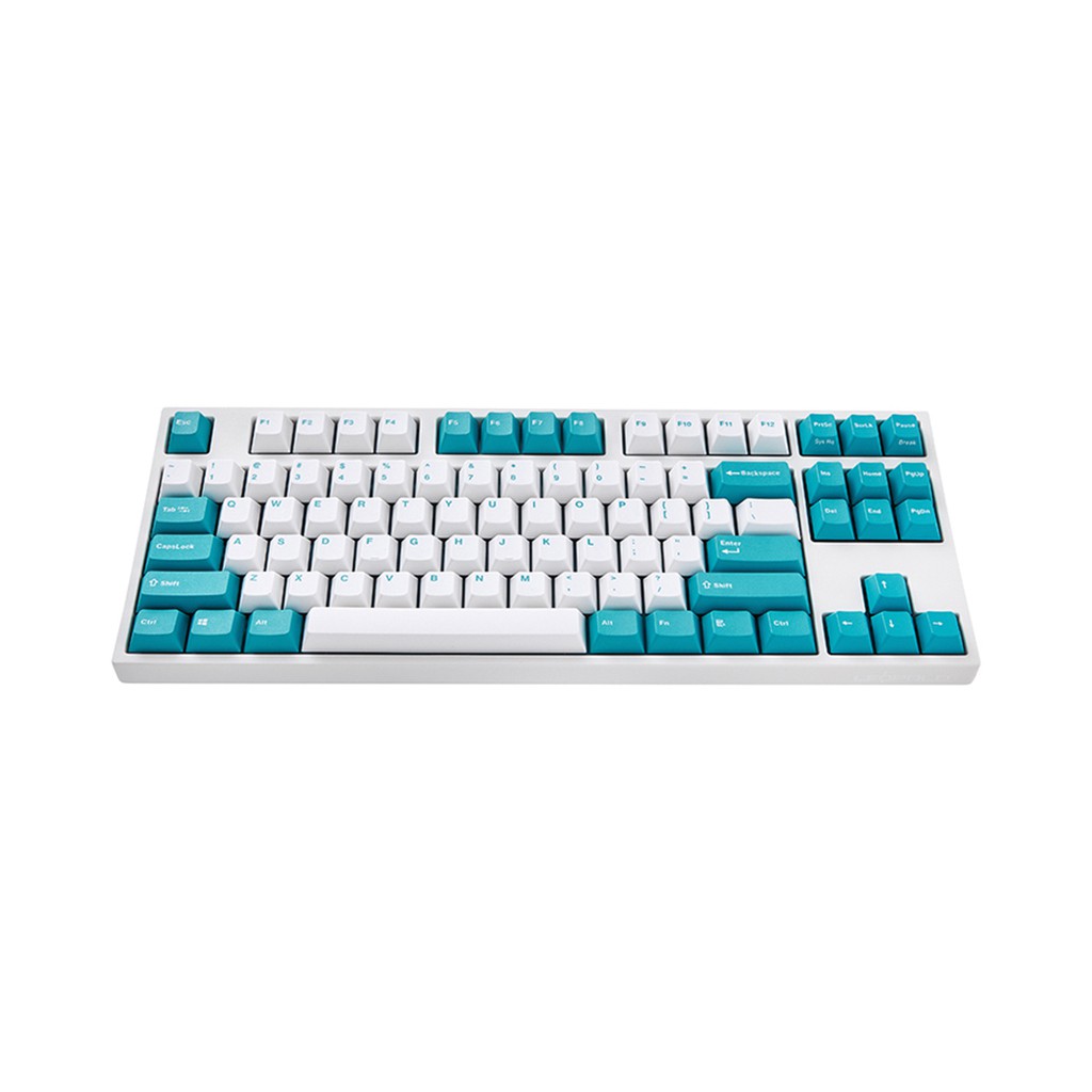 Leopold FC750R White Mint TKL Mechanical Gaming Keyboard