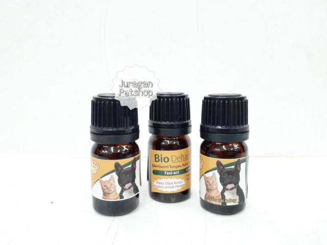 BIO DELTAMETHERINE OBAT KUTU KUCING/ANJING BIO DELTAMETH 2.5Ml