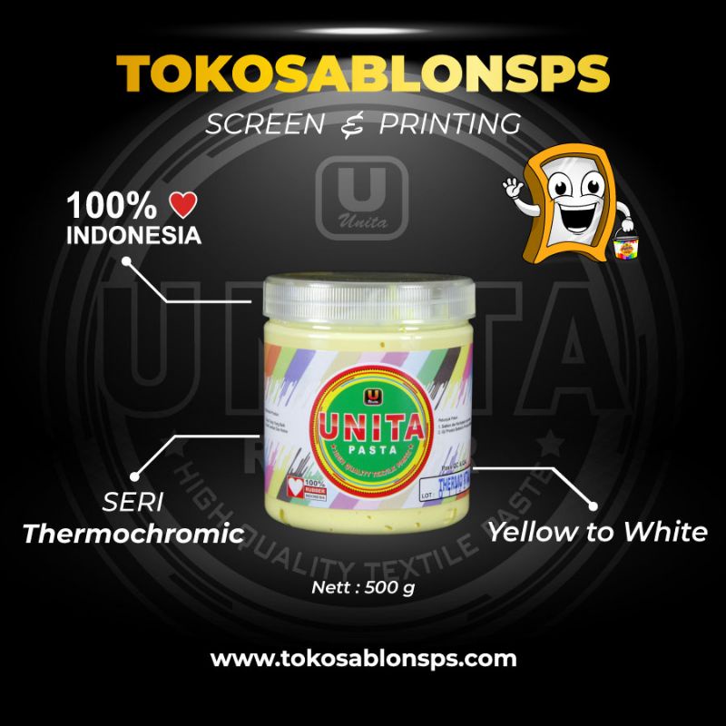 

Unita Pasta Thermo YTW (Yellow To White) @500gr