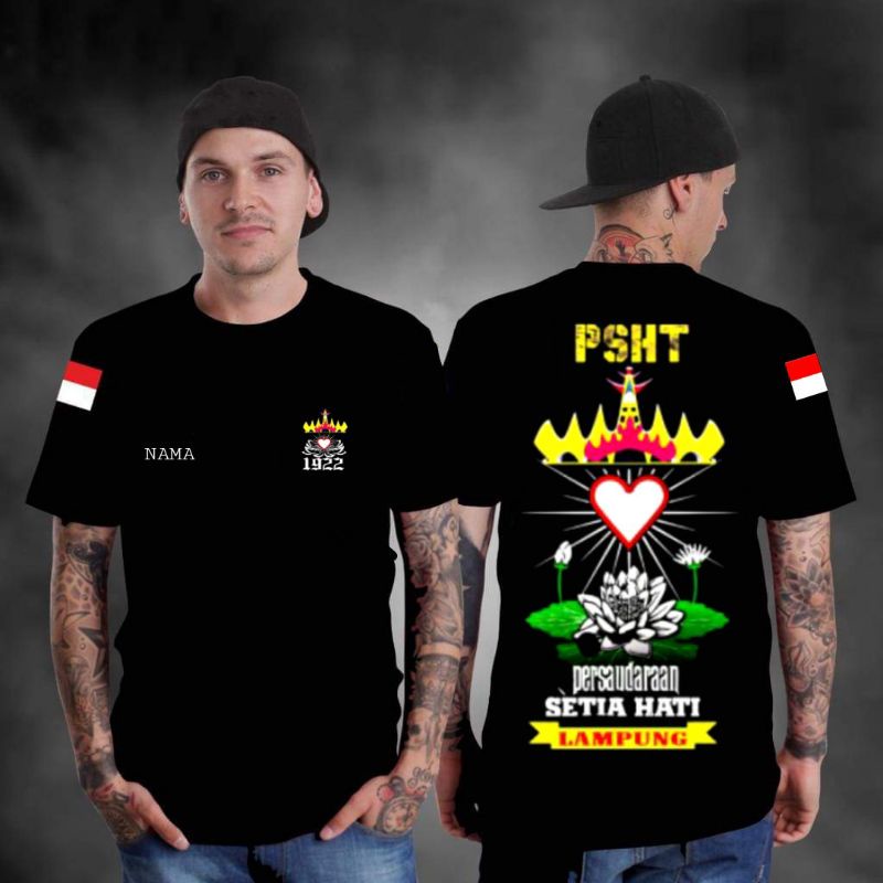 Kaos PSHT lampung siger Lampung terate setia hati