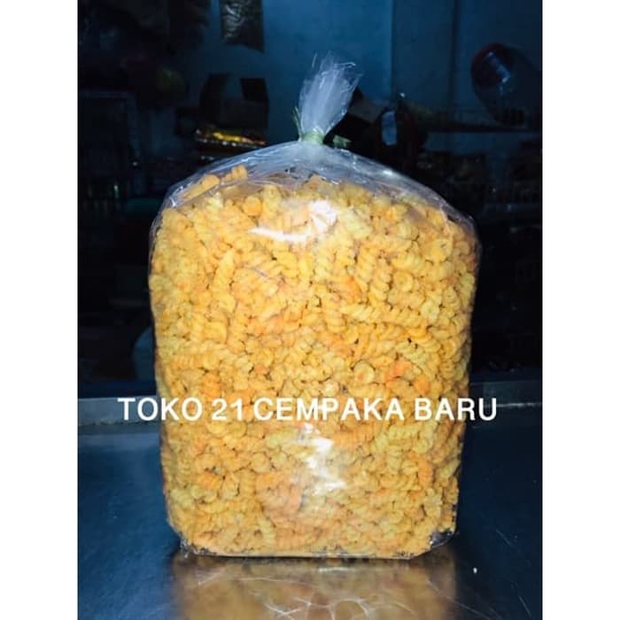 

Makaroni Spiral Goreng BARBEQUE 1 BALL | Makroni BBQ Ulir Kiloan Murah