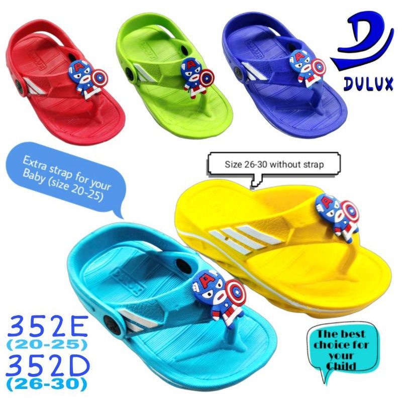 SANDAL JEPIT LET ANAK DULUX 352 E (20-25) 100% ORIGINAL BY DULUX