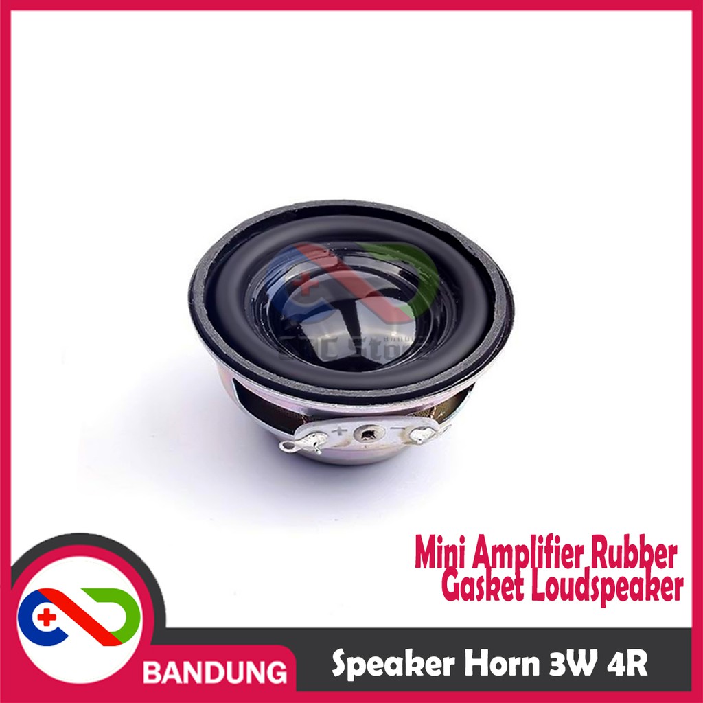 SPEAKER MINI AMPLIFIER DEDICATED RUBBER 3W 4R 4CM SOUND