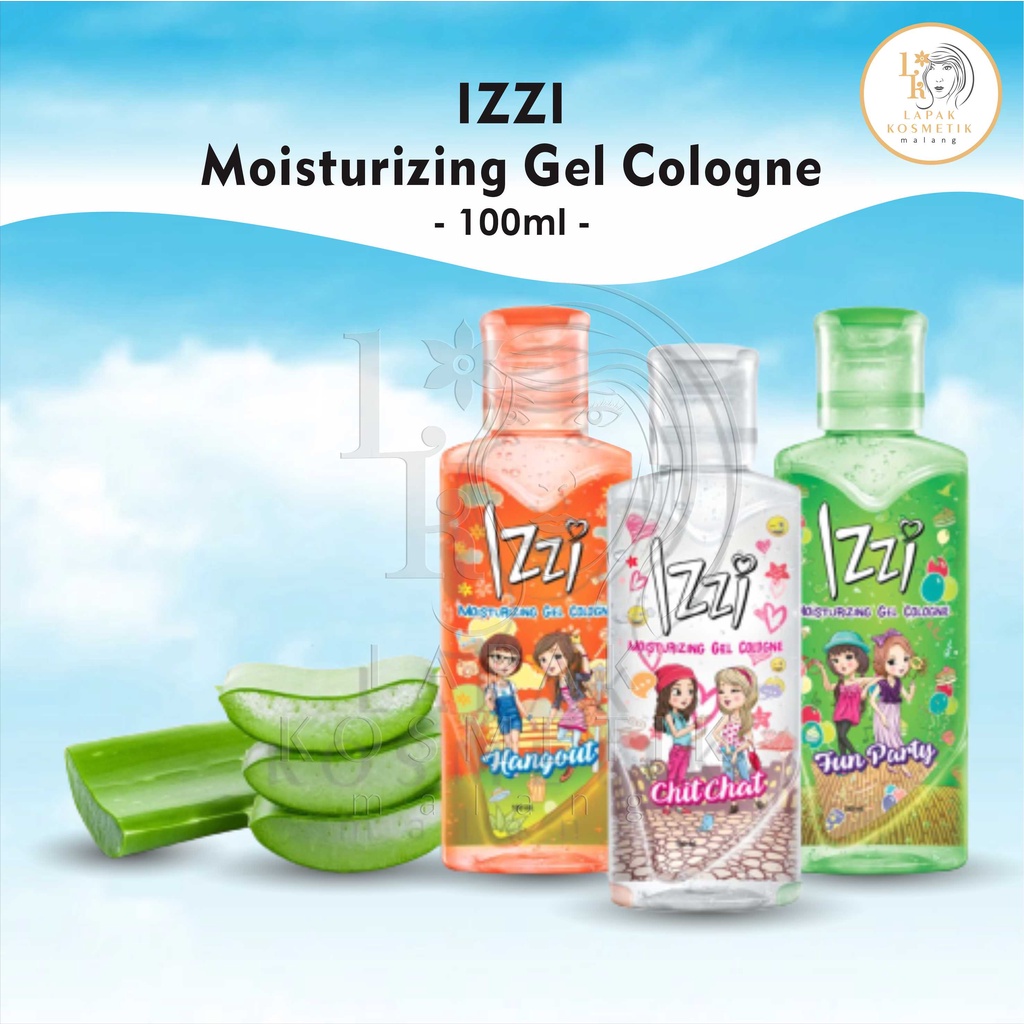 Izzi Moisturizing Gel Cologne 100mL | Izzi Parfum Gel