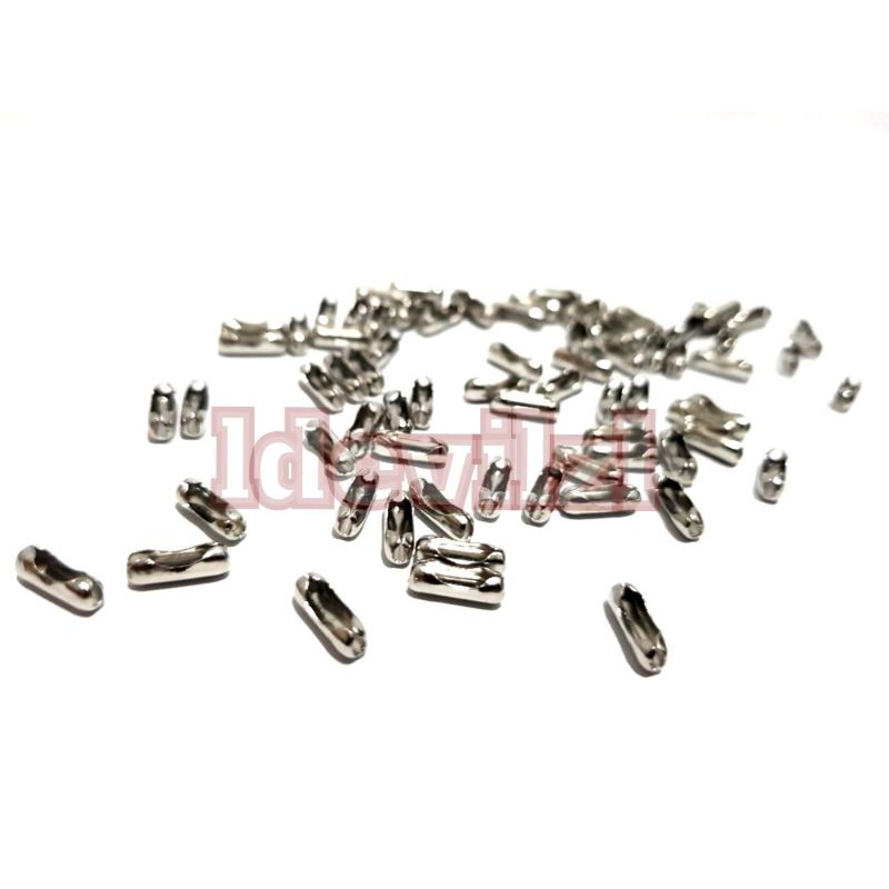 Pengait rantai kalung biji lada bambu (Stainless Steel)