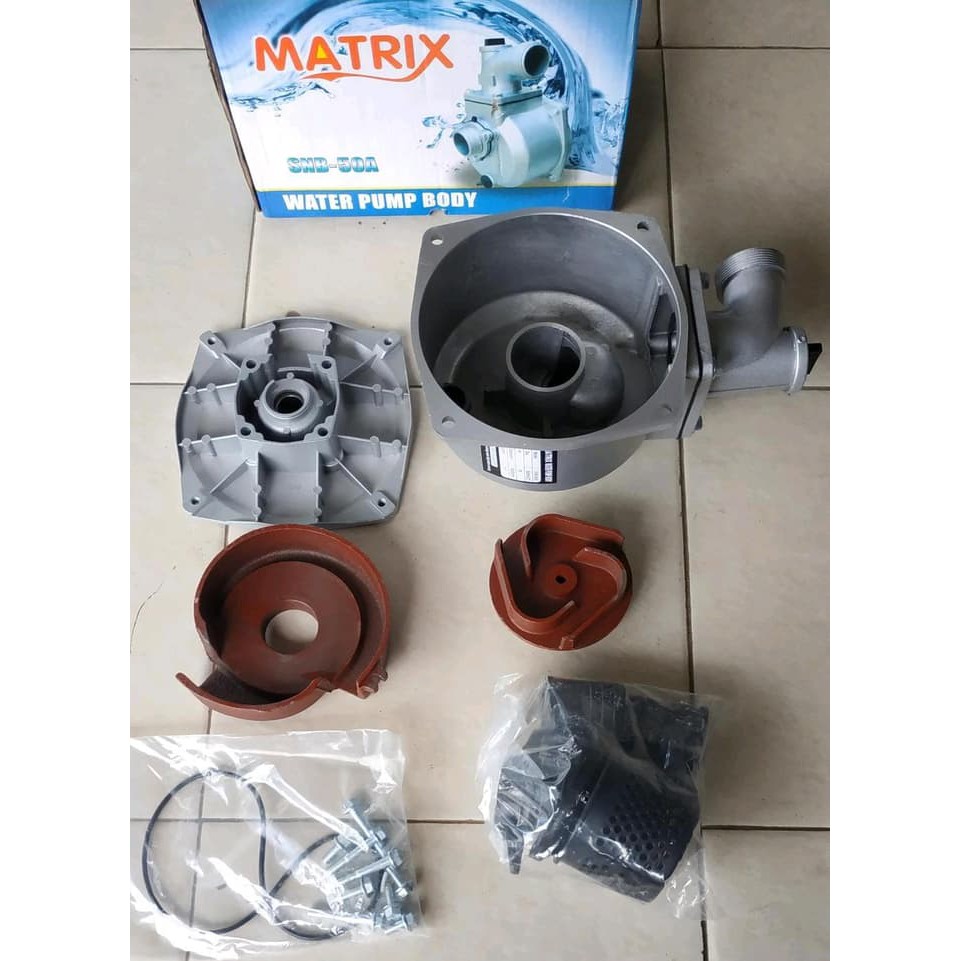 Bodi Gentongan Mesin Pompa Sedot Air Irigasi Sawah Water Pump Alkon 2 inch dim SNB 50