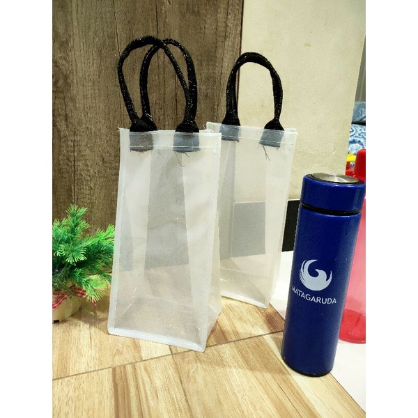 tas mika botol 1 liter tas mika tumbler besar tas mika dop