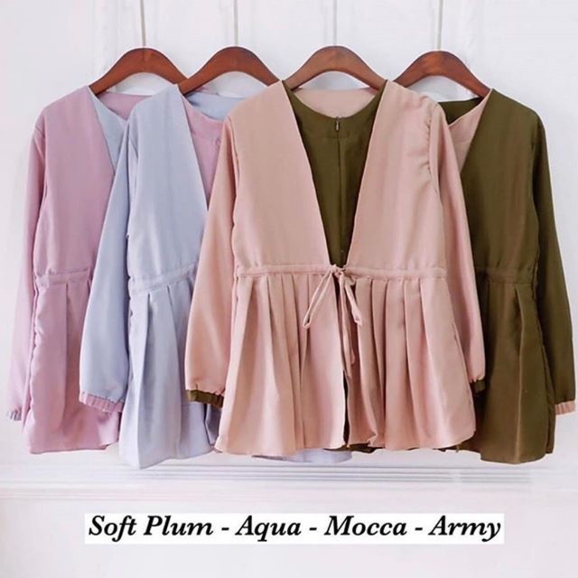 (BISA COD) BLOUSE XENIA/BLOUSE REMPEL BAWAH