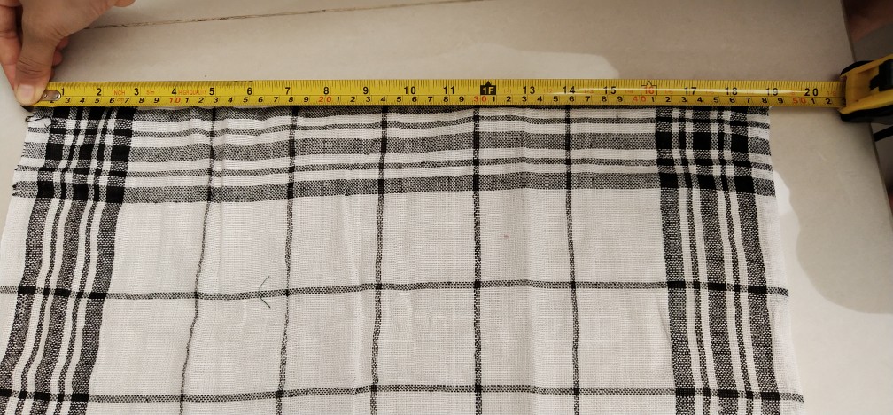 [set 3 Pcs] Serbet / Lap Kain Dapur Meja Kotak Yuliana 50 X 50 Cm