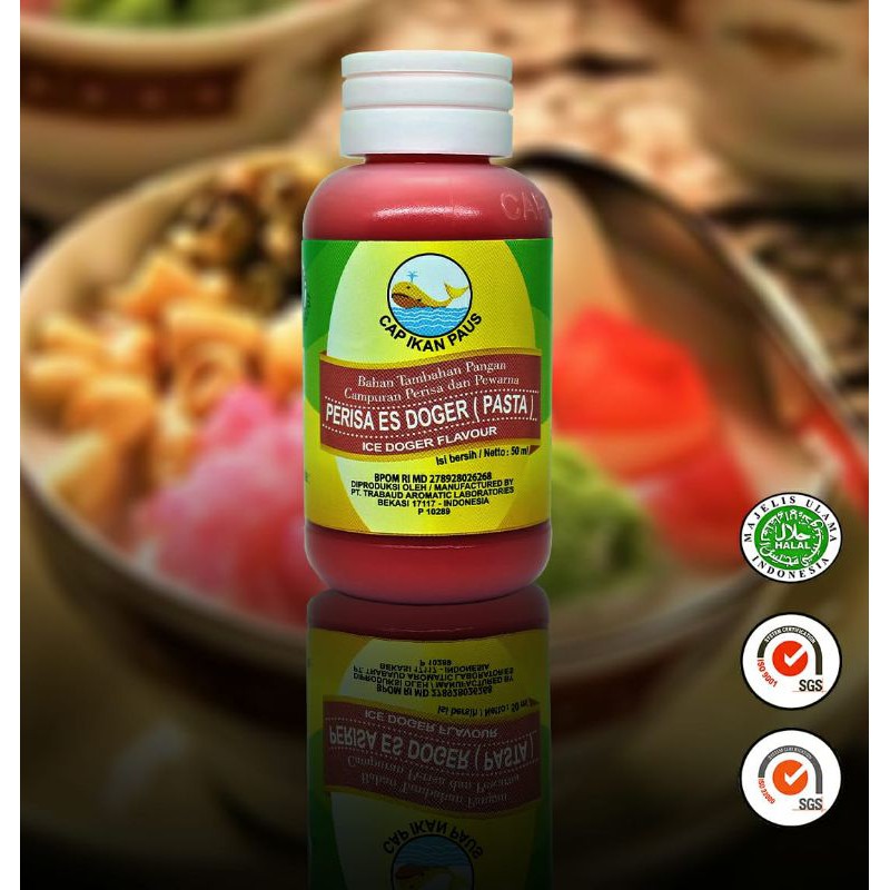 

Perisa Es Doger Pasta Es Doger Flavor Cap Ikan Paus 50 ml (6 pcs)