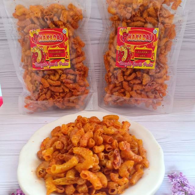 

Krispi makroni pedas