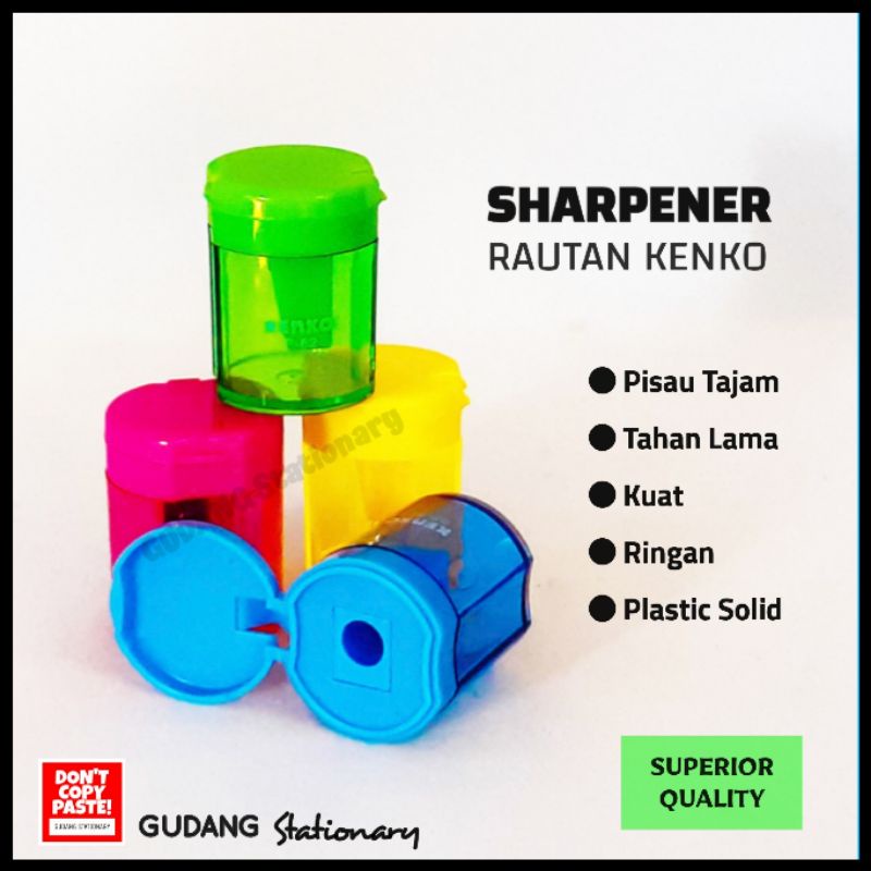 Rautan Pensil Sharpener KENKO