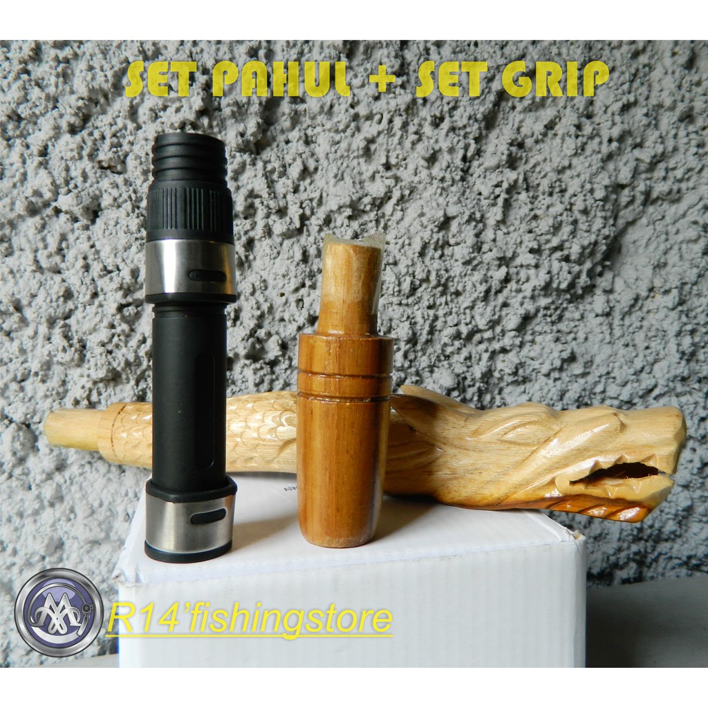 Grip Reel Set + Joran Pahul Naga