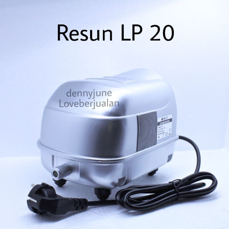 Resun LP 20 Pompa Udara Aerator Kolam dan Akuarium Air Pump