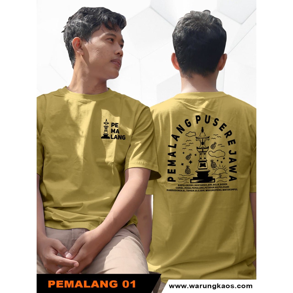 Kaos viral, kaos pemalang pusere jawa, 100% original