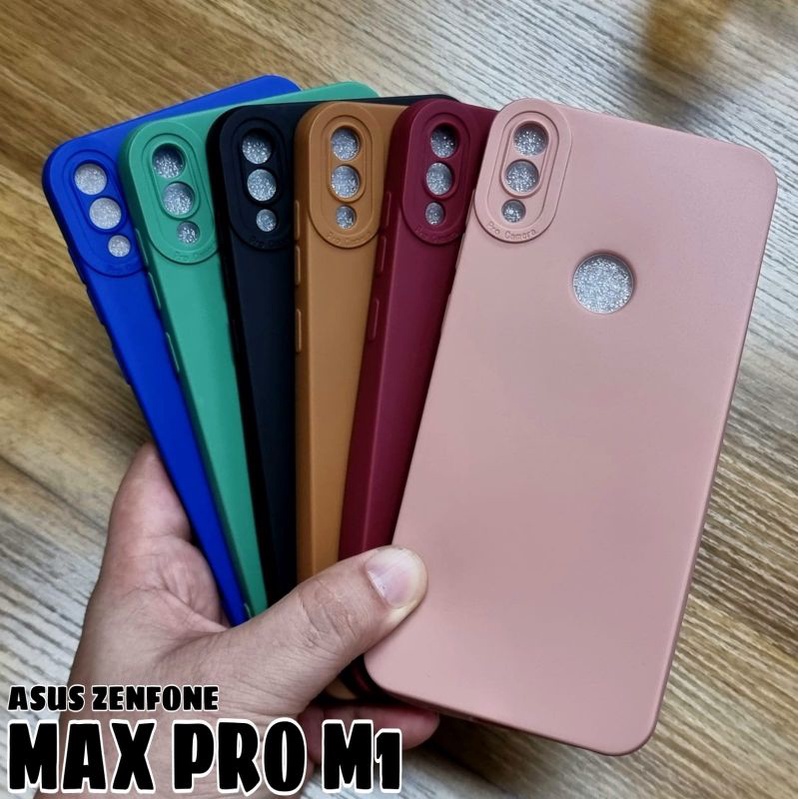 ASUS ZENFONE MAX PRO M1 M2 LIVE L1 L2 CASE PRO CAMERA MACARON CASING SOFTCASE SILIKON