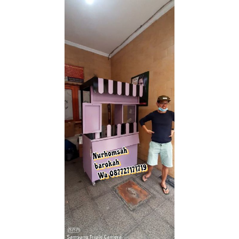 gerobak jati belanda/gerobak kayu