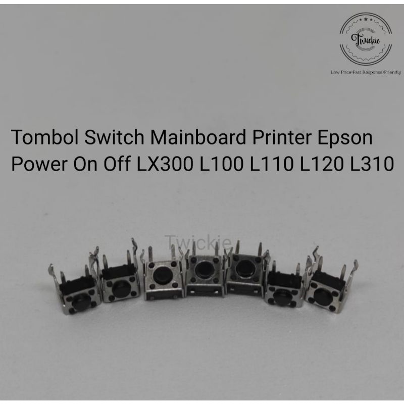 Tombol Switch Mainboard Printer Epson Power On Off LX300 L100 L110 L120 L310