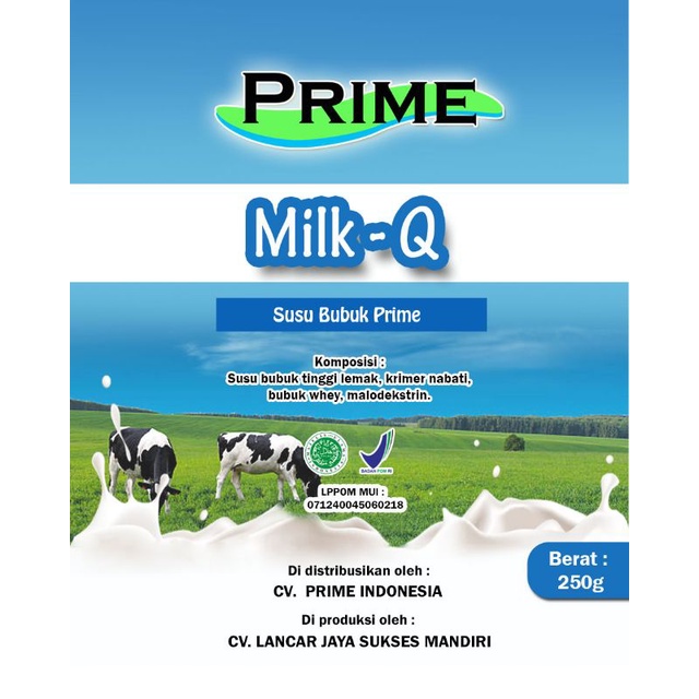 

SUSU BUBUK FULL CREAM PREMIUM MILK Q
