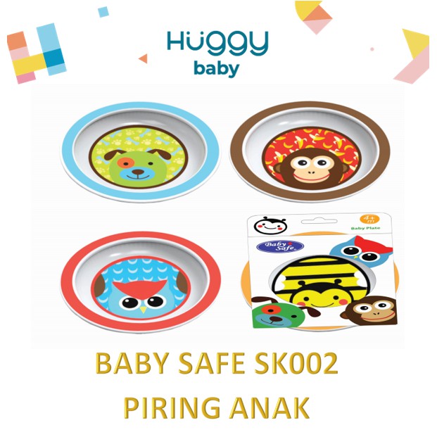 Baby Safe SK002 Piring Makan Anak Bayi Plate