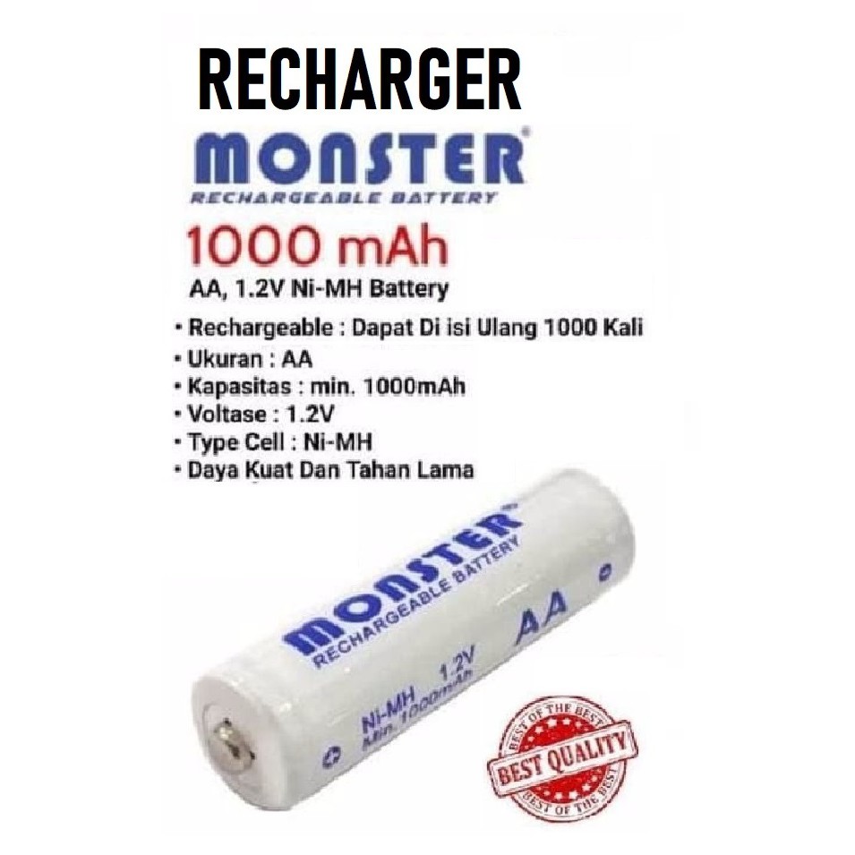 UNIVERSAL CHARGER BATTERY CASAN BATERE / BATERE 18650 / RECHARGER BATERE AA / BATERE AA BIASA