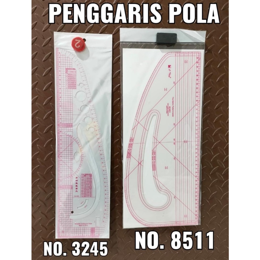 

Penggaris Jahit / Menjahit No 8511 / Quilting Ruler 60cm