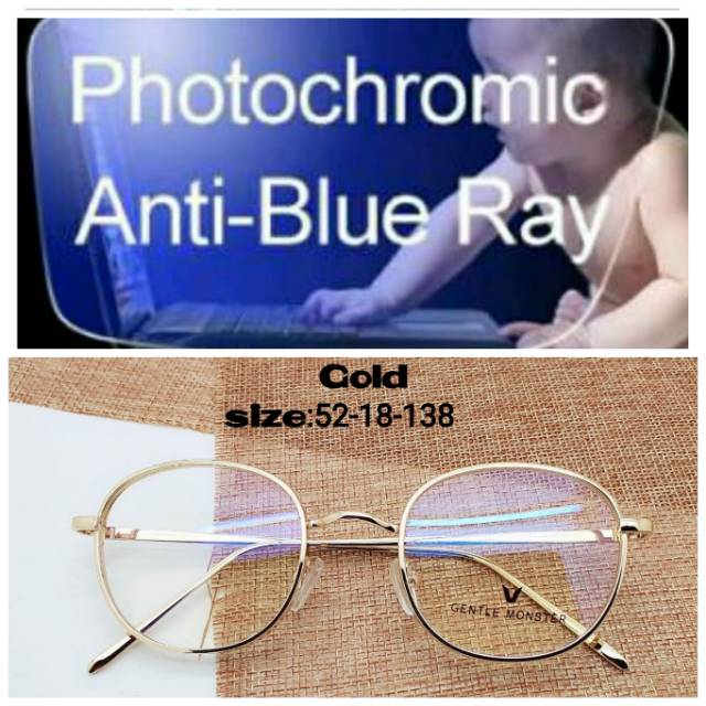 Frame Kacamata Terbaru, Kaca mata Anti UV &amp; Radiasi, Kacamata Minus, Kaca mata Photocromic Blueray