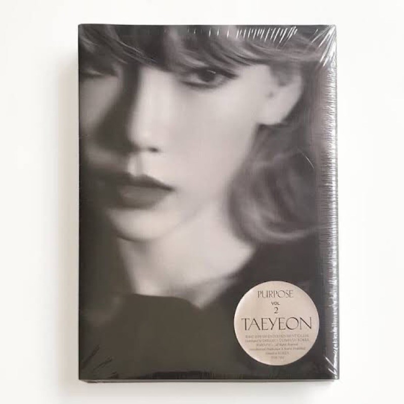 READY STOCK OFFICIAL TAEYON - ALBUM VOL2 PURPOSE